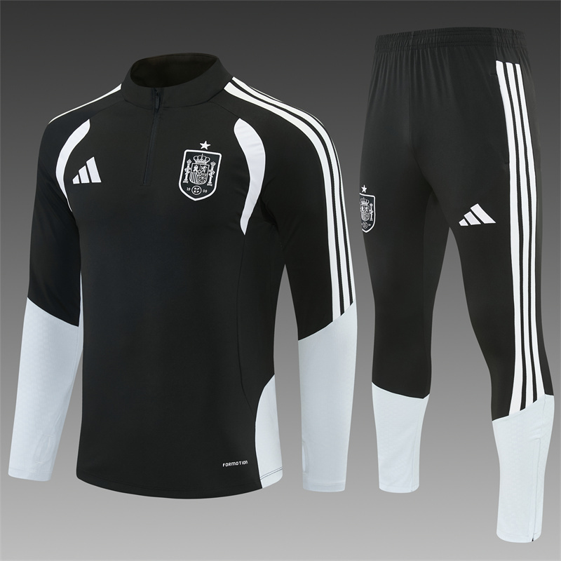 26/27 Spain Black Tracksuits