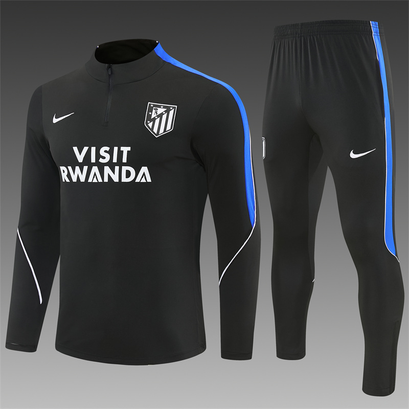 26/27 Atletico Madrid - Black Tracksuits