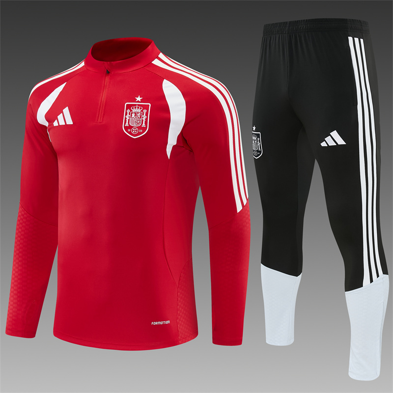 26/27 Spain Red and White Tracksuits