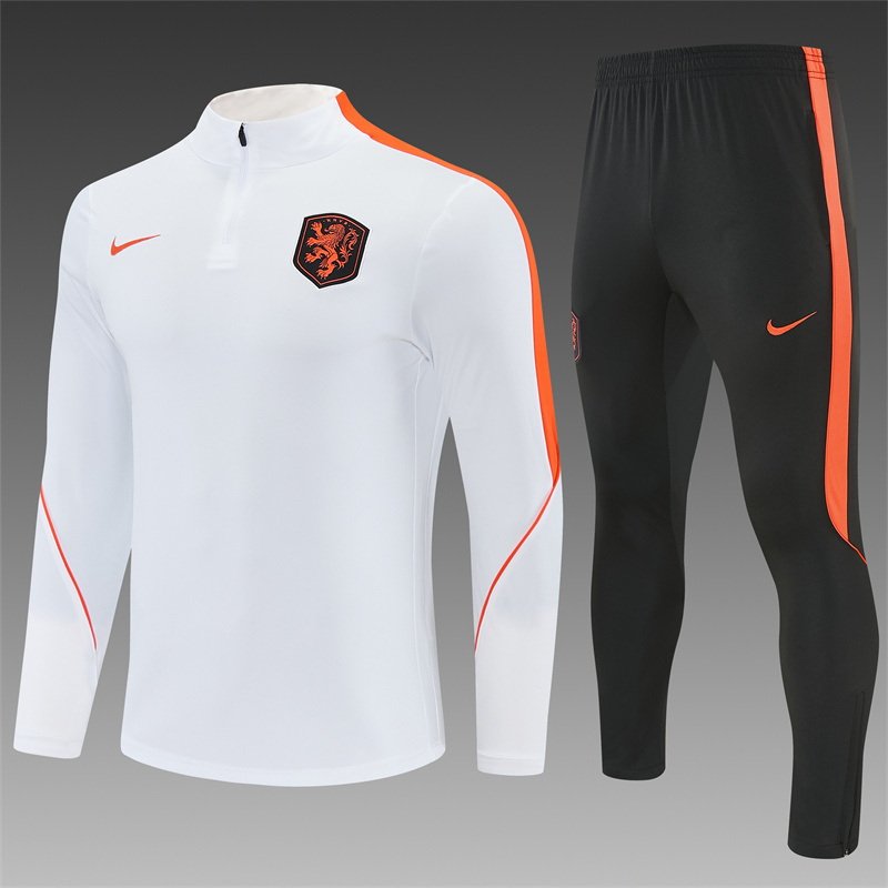 26/27 Netherlands - White Tracksuits