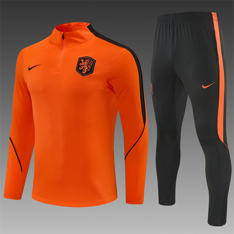 26/27 Netherlands Orange Tracksuits