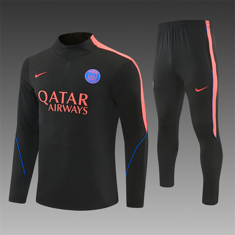 26/27 PSG Black Tracksuits PSG