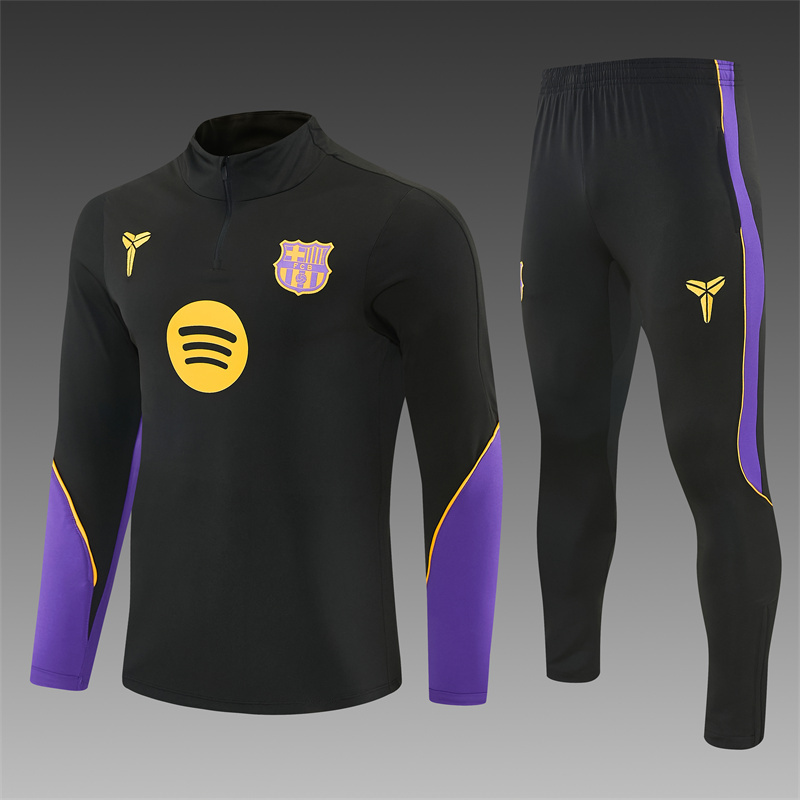 26/27 Barcelona Black Tracksuits
