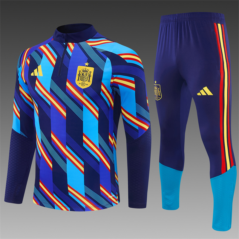 26/27 Spain Royal Blue Tracksuits