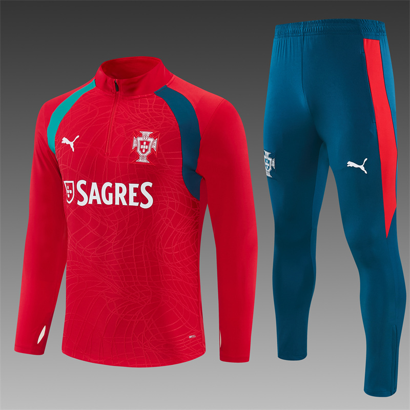 26/27 Portugal Red Tracksuits