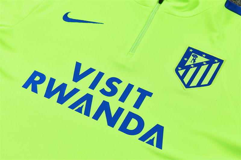 26/27 Atletico Madrid Fluorescent Green Tracksuits