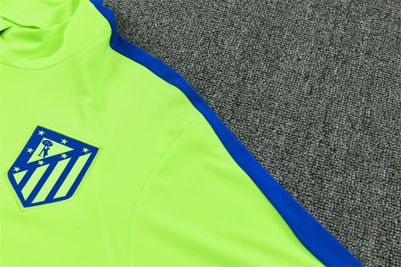 26/27 Atletico Madrid Fluorescent Green Tracksuits