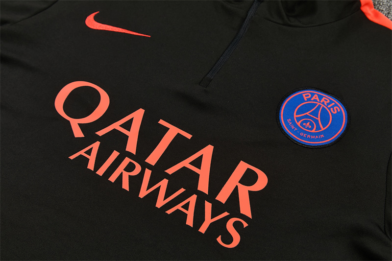 26/27 PSG Black Tracksuits PSG