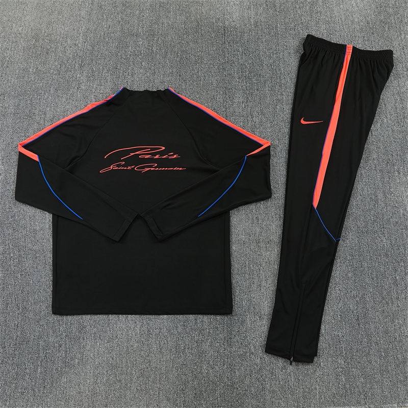 26/27 PSG Black Tracksuits PSG