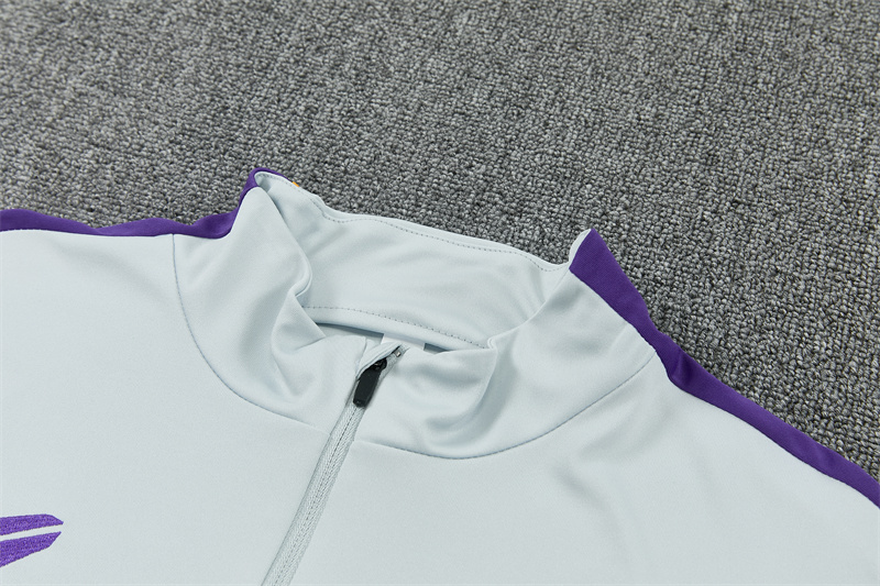 26/27 Barcelona Light Grey Tracksuits