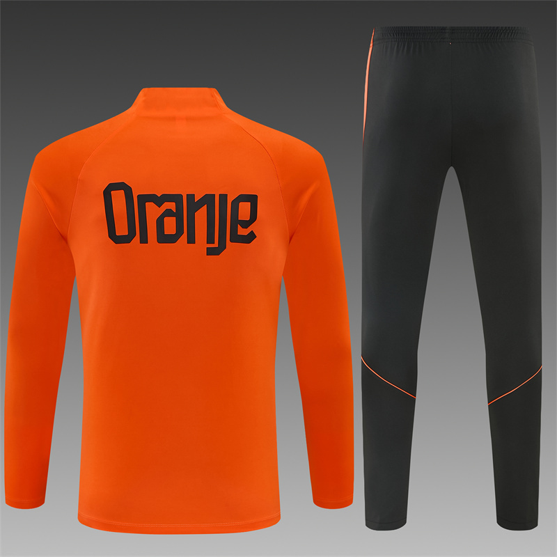 26/27 Netherlands Orange Tracksuits