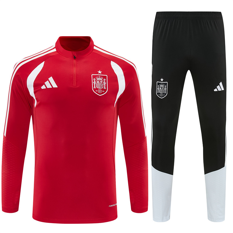 26/27 Spain Red and White Tracksuits
