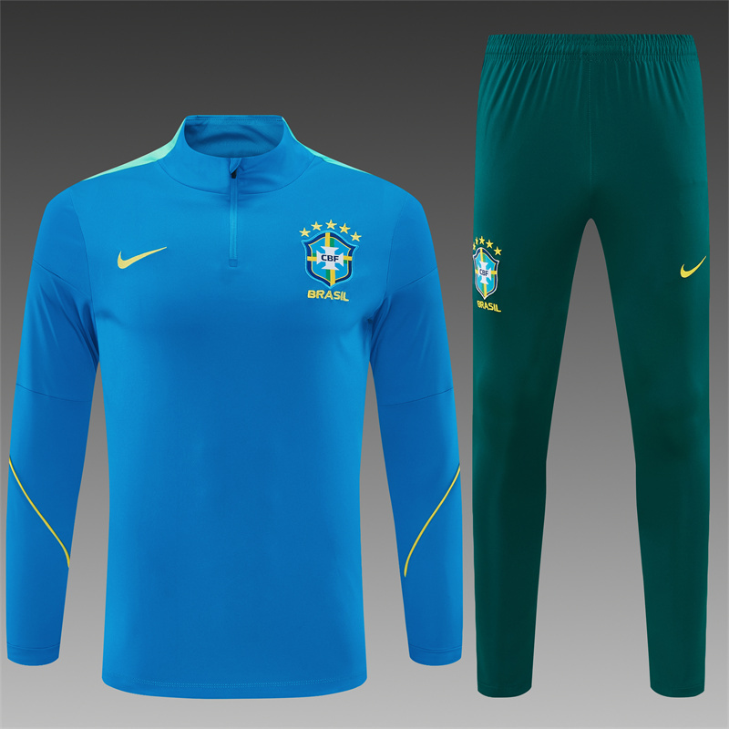 26/27 Brazil Wild Blue Tracksuits