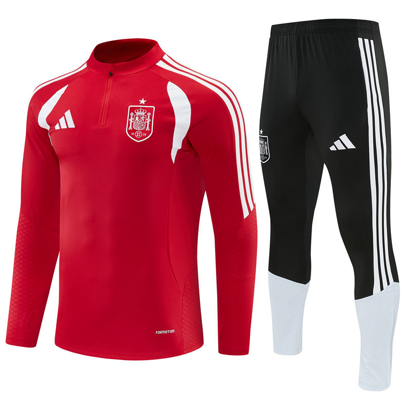 26/27 Spain Red and White Tracksuits
