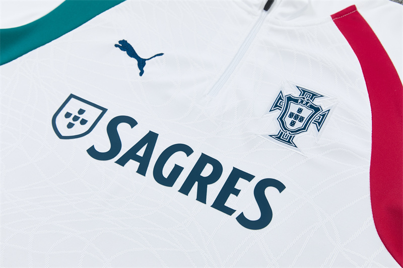 26/27 Portugal White Tracksuits