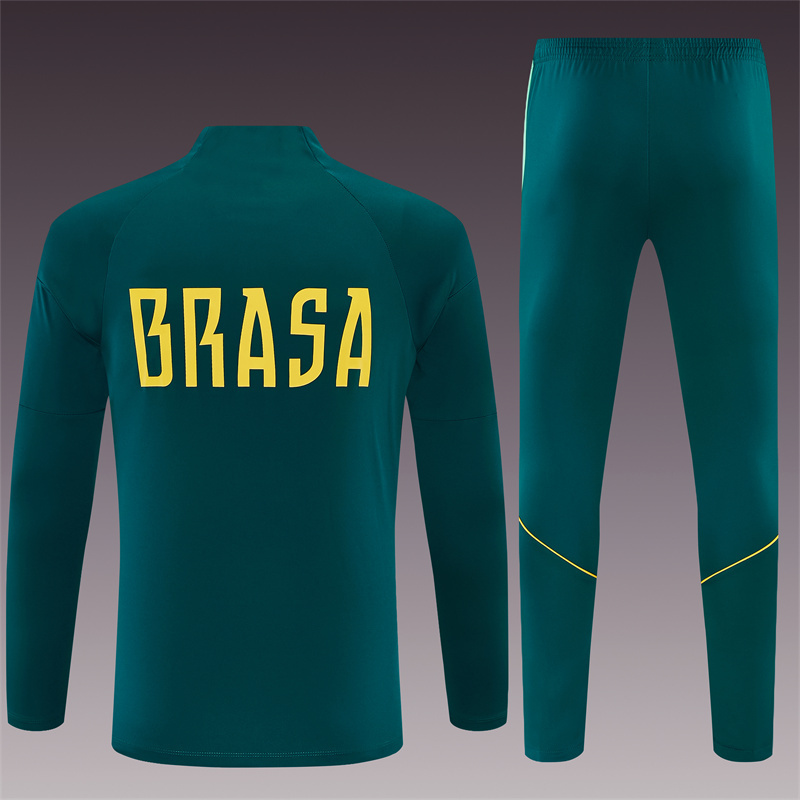 26/27 Brazil Dark Green Tracksuits