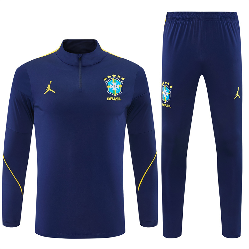 26/27 Jordan Brazil Royal Blue Tracksuits
