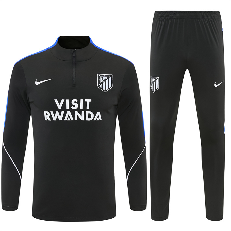 26/27 Atletico Madrid - Black Tracksuits