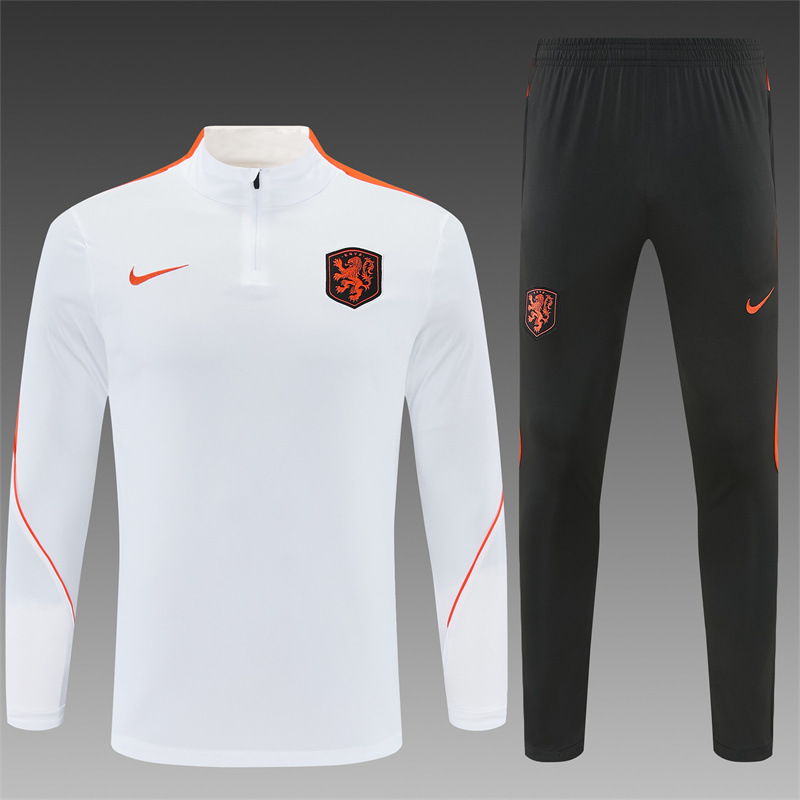 26/27 Netherlands - White Tracksuits