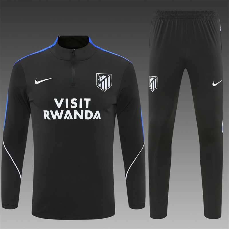 26/27 Atletico Madrid - Black Tracksuits