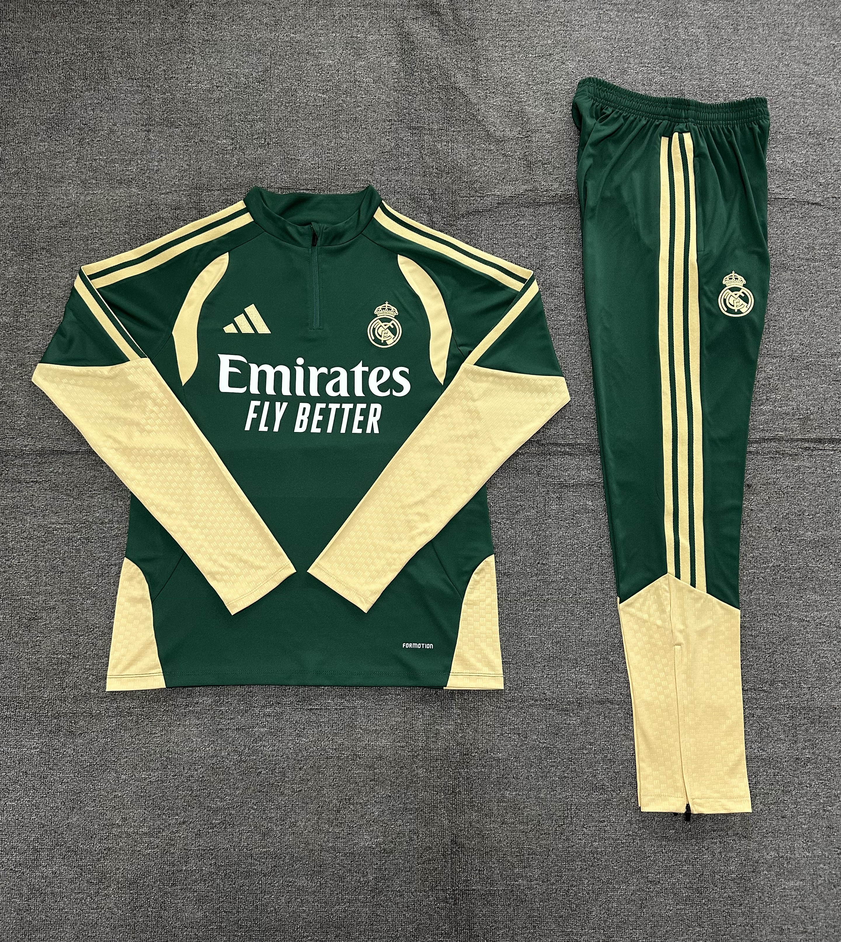 26/27 Real Madrid Green Tracksuits