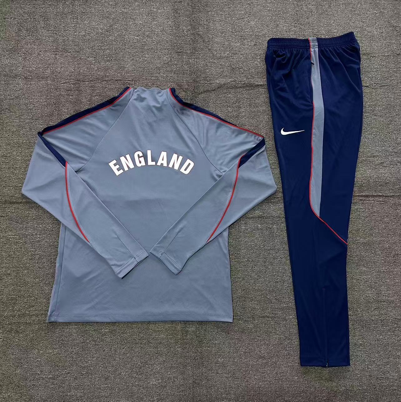 26/27 England Grey Tracksuits