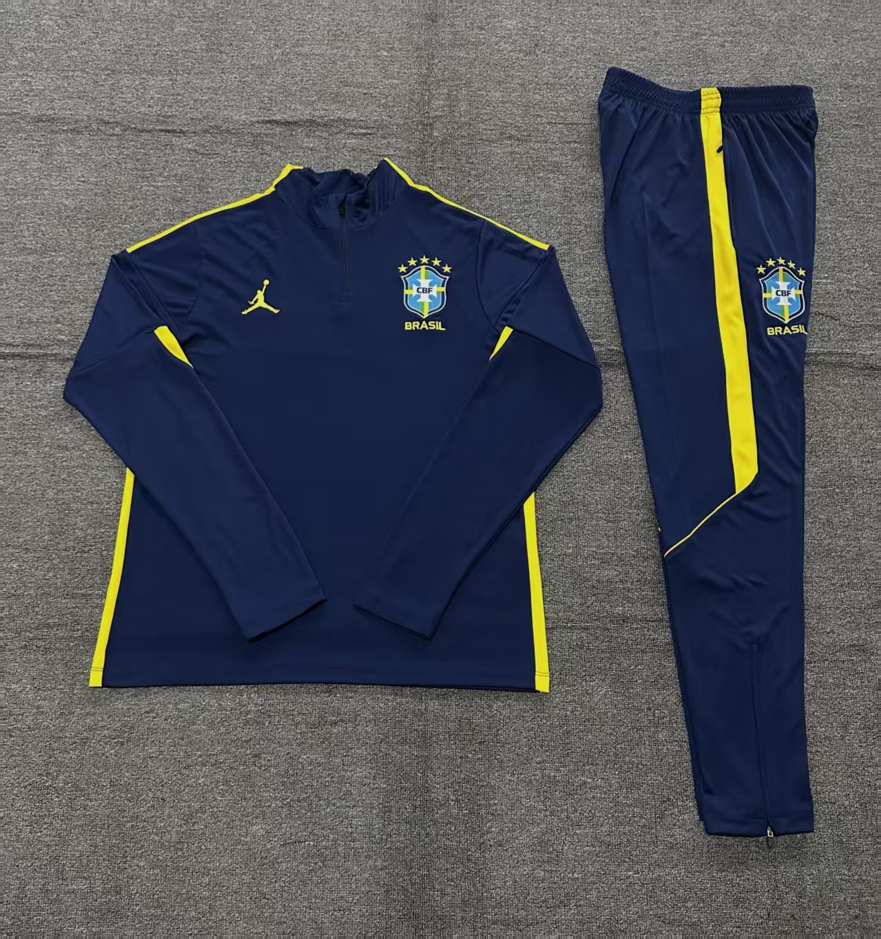 26/27 Jordan Brazil Royal Blue Tracksuits
