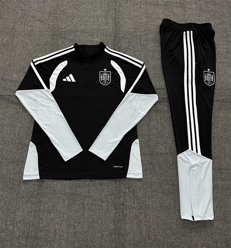 26/27 Spain Black Tracksuits