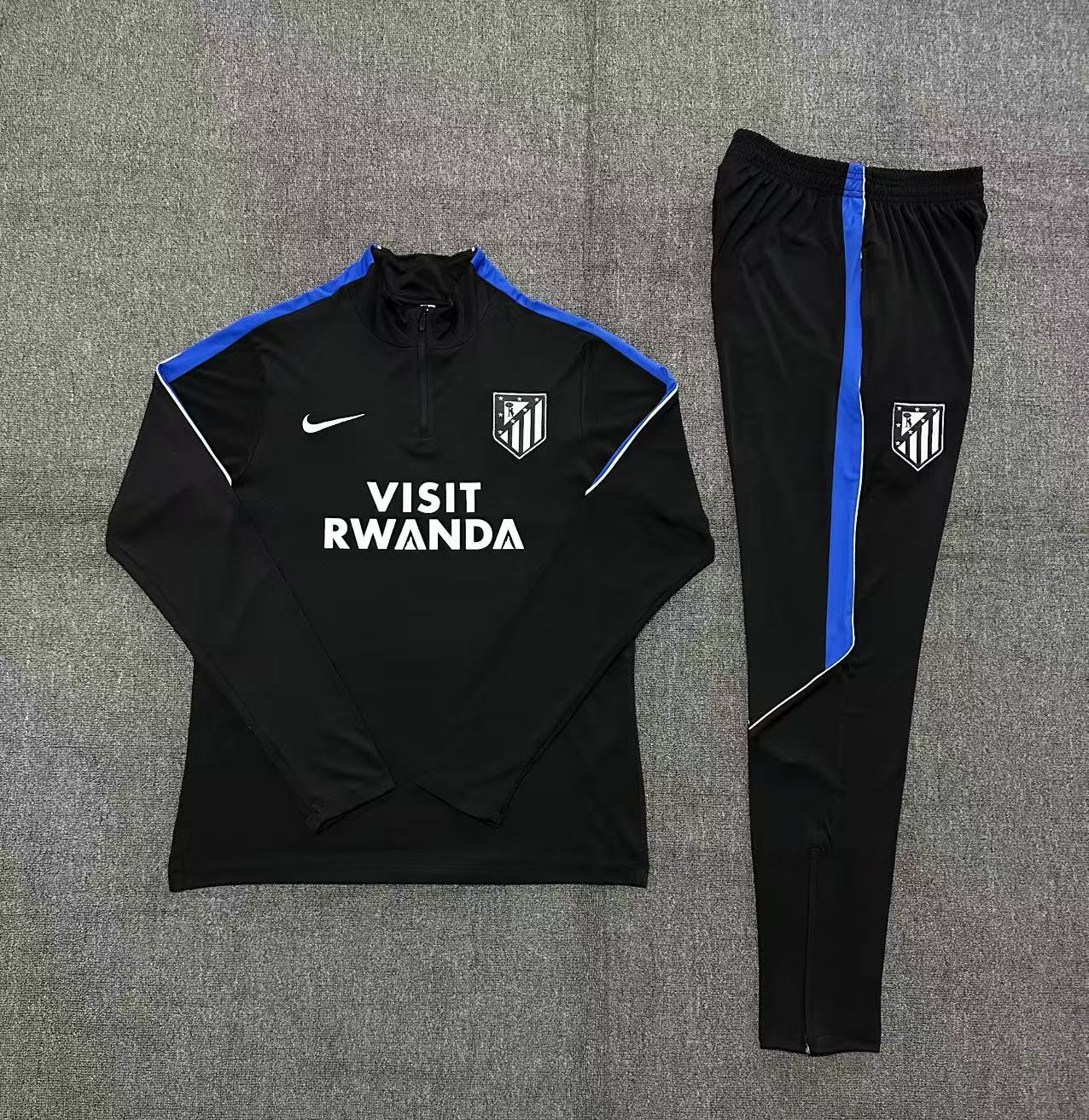 26/27 Atletico Madrid - Black Tracksuits