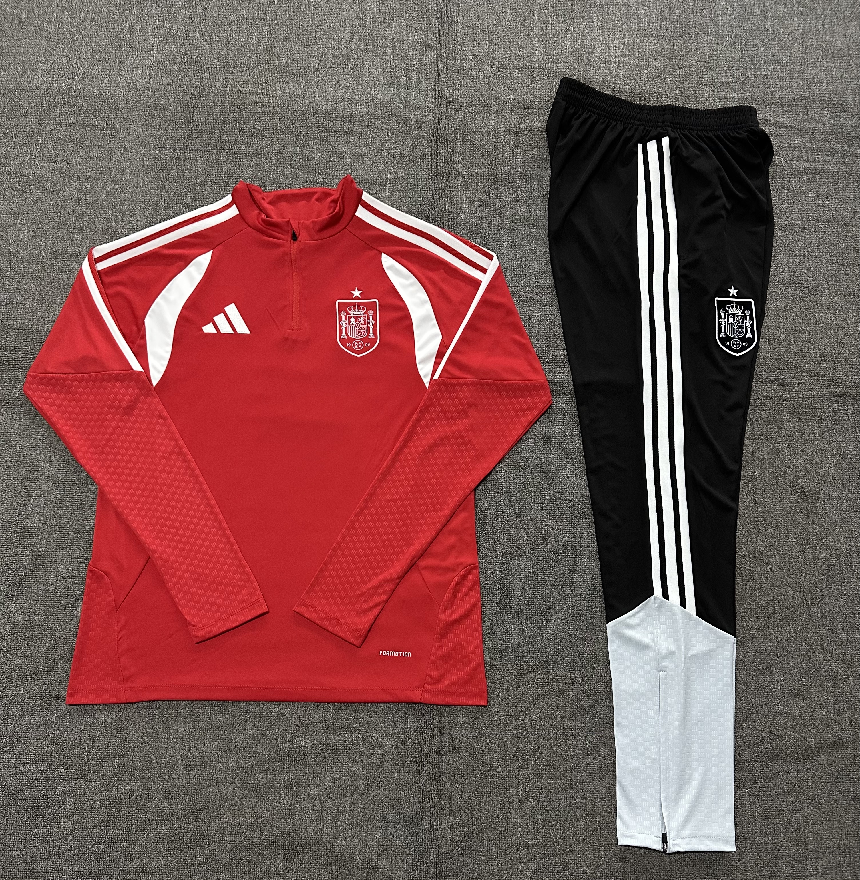 26/27 Spain Red and White Tracksuits
