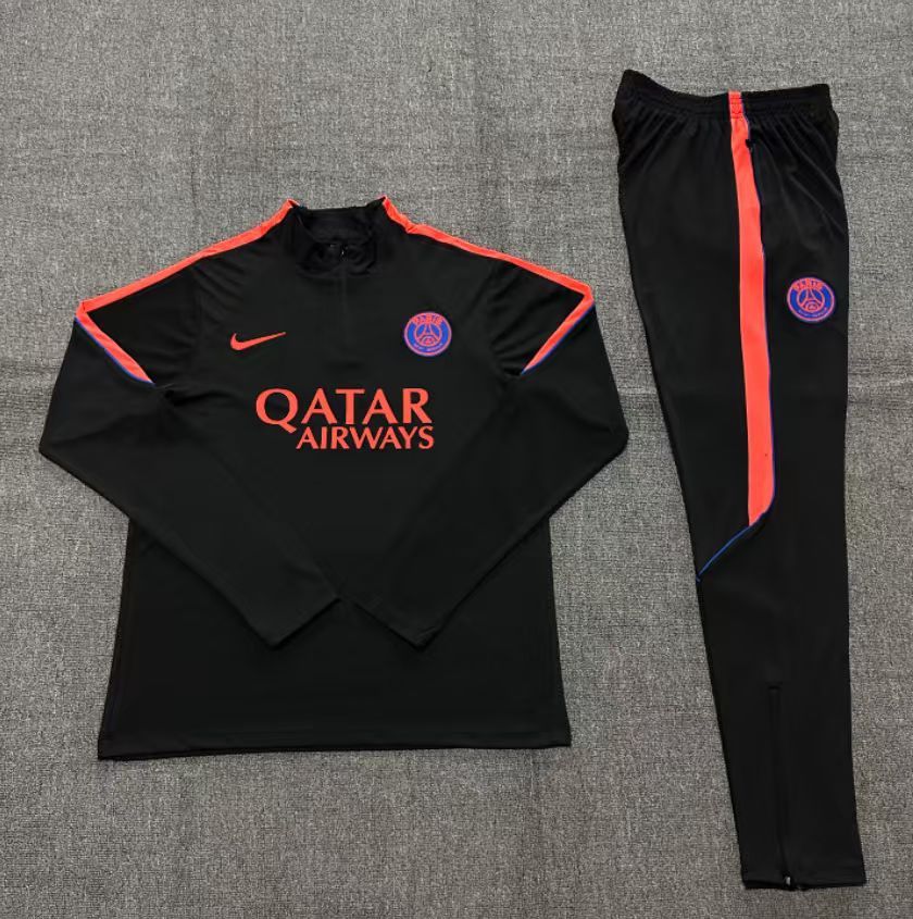 26/27 PSG Black Tracksuits PSG
