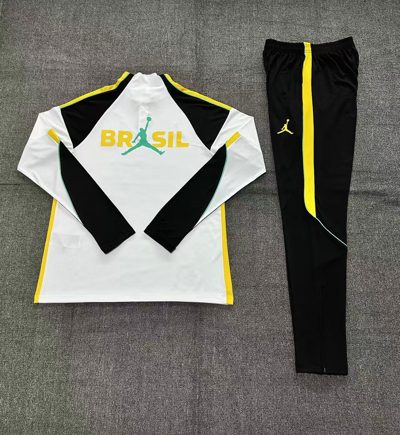 26/27 Jordan Brazil White Tracksuits