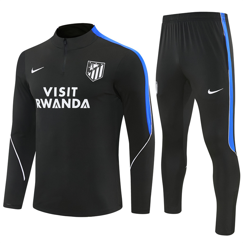 26/27 Atletico Madrid - Black Tracksuits