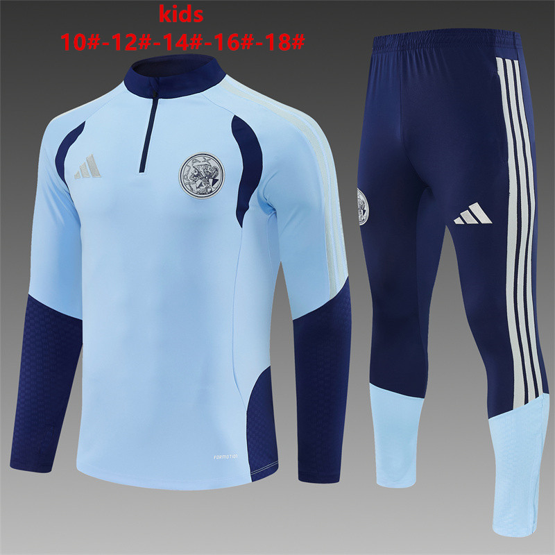 26/27 Ajax Light Blue Tracksuits