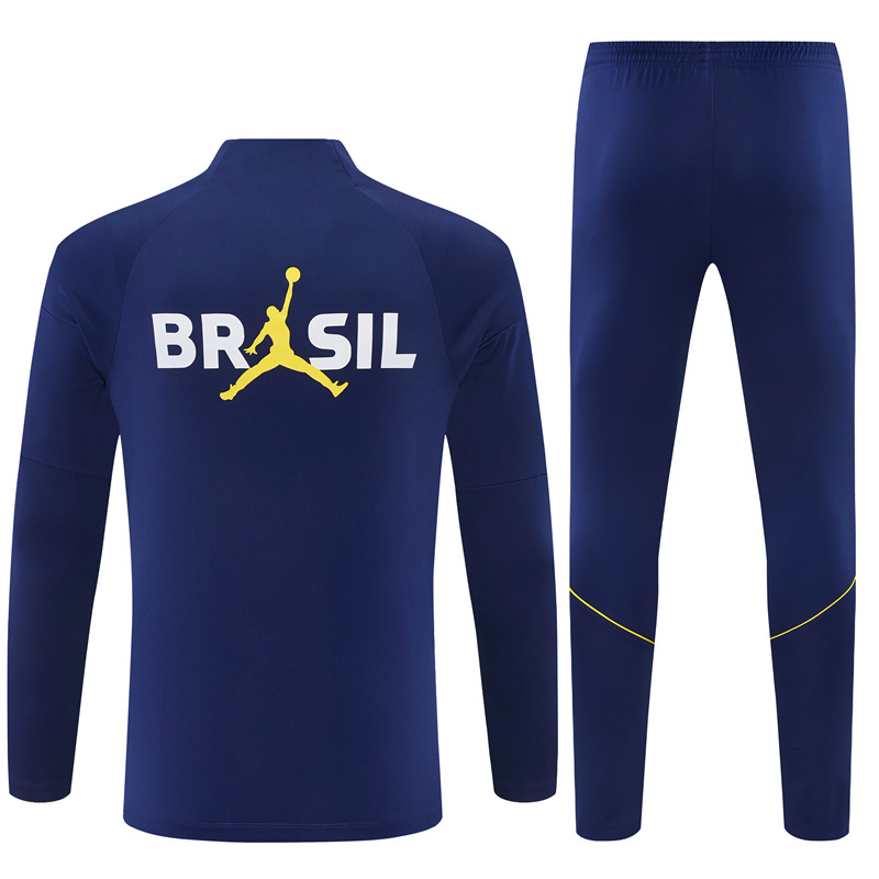 26/27 Jordan Brazil Royal Blue Tracksuits
