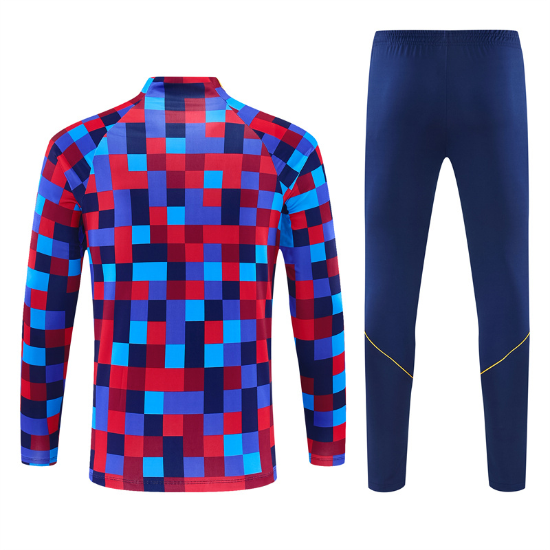 26/27 Barcelona Red and Blue Tracksuits
