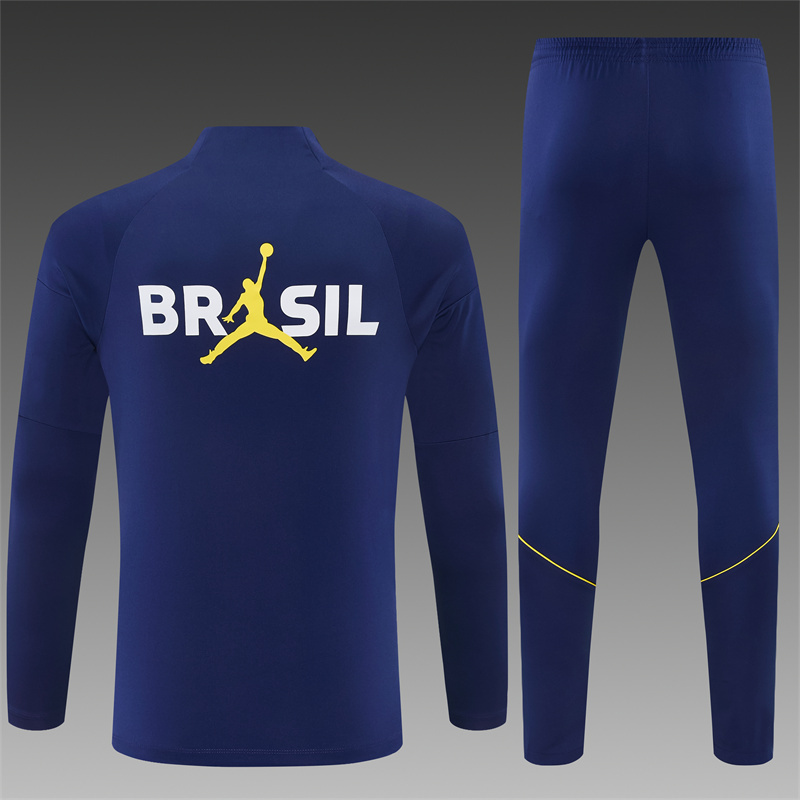 26/27 Jordan Brazil Royal Blue Tracksuits