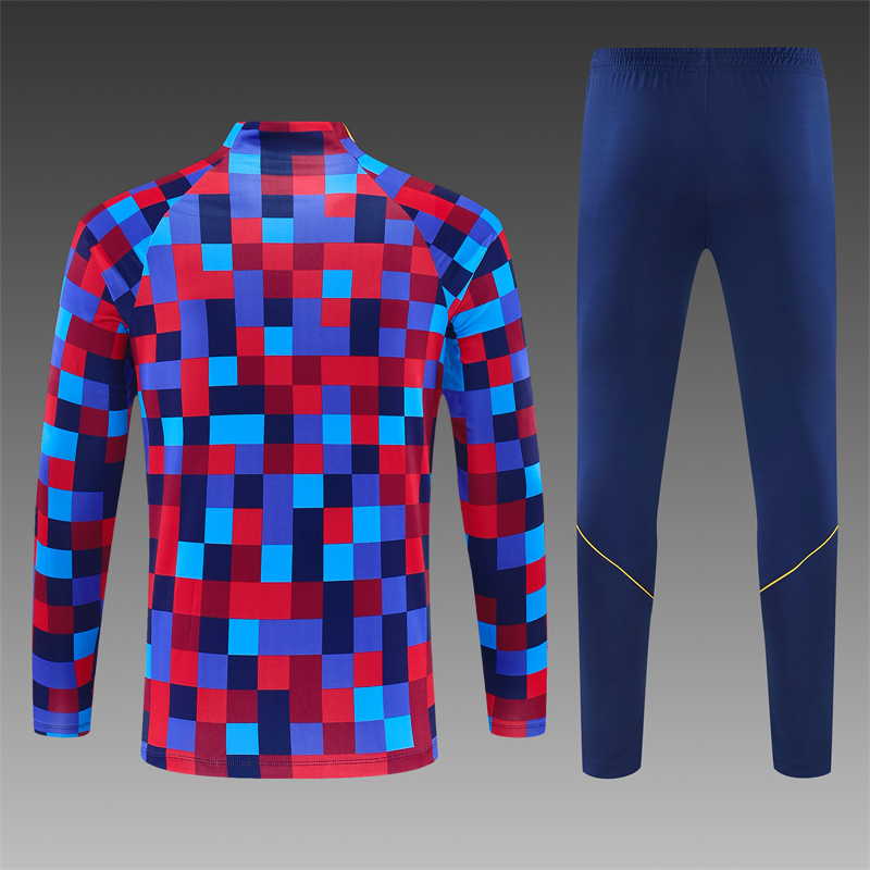 26/27 Barcelona Red and Blue Tracksuits
