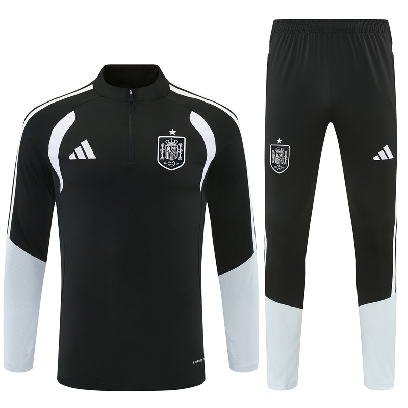 26/27 Spain Black Tracksuits