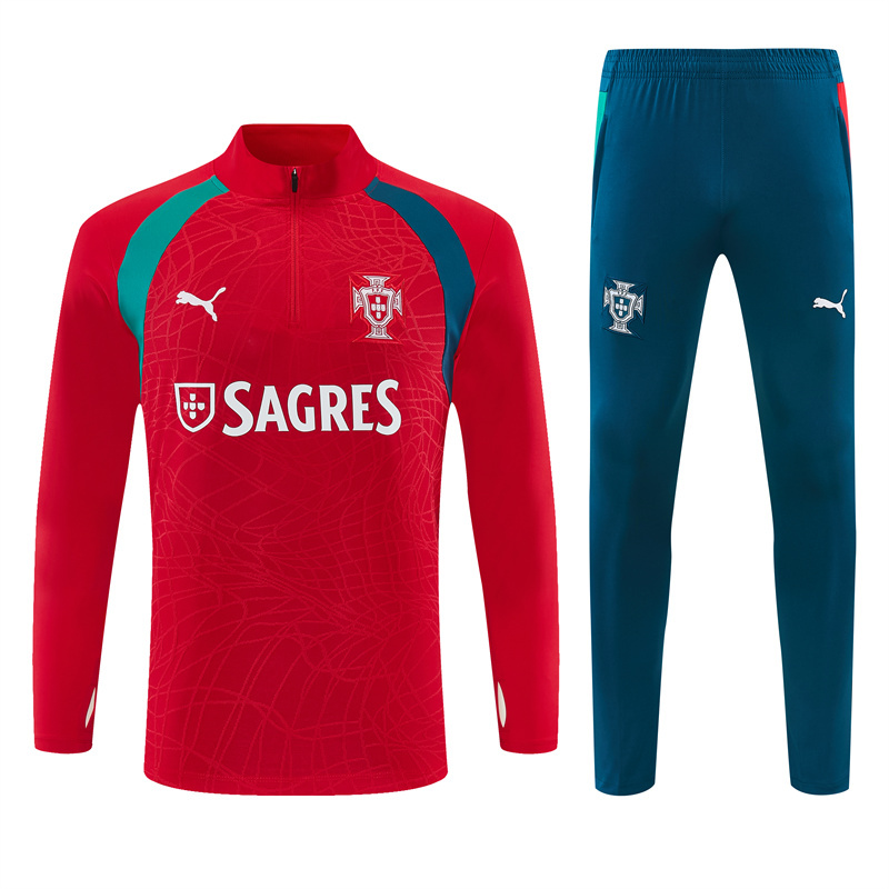 26/27 Portugal Red Tracksuits