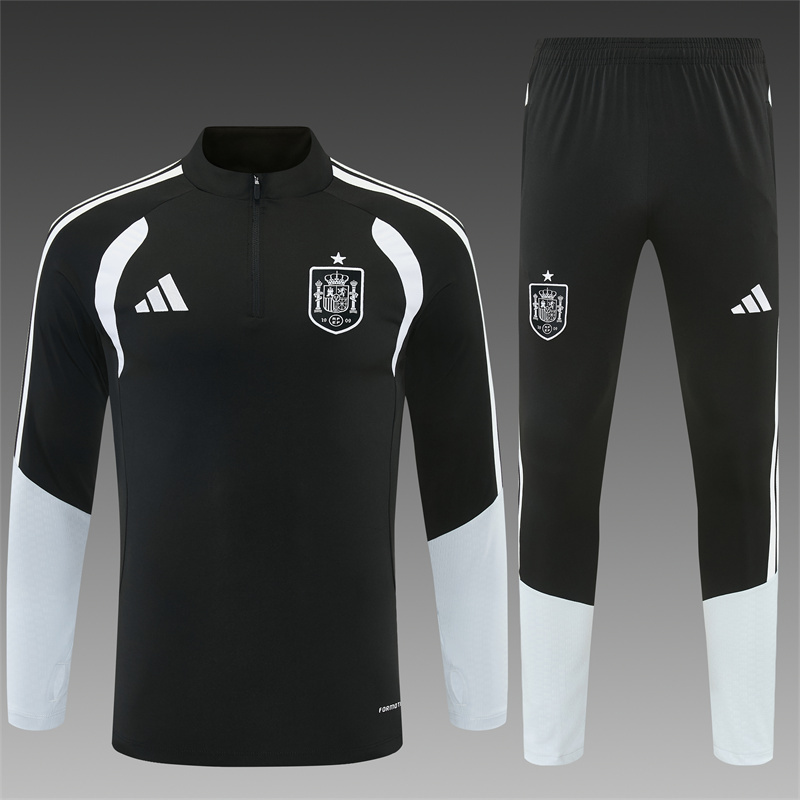 26/27 Spain Black Tracksuits