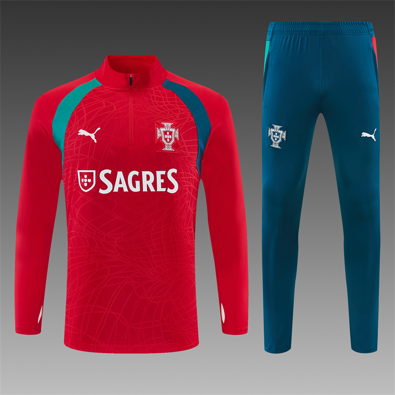 26/27 Portugal Red Tracksuits