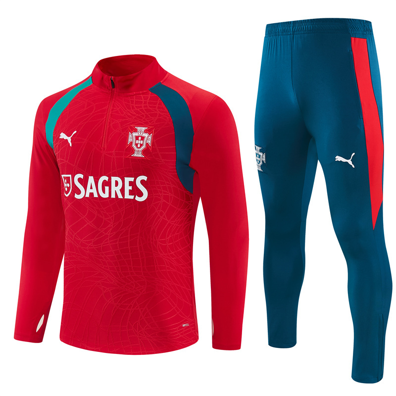 26/27 Portugal Red Tracksuits