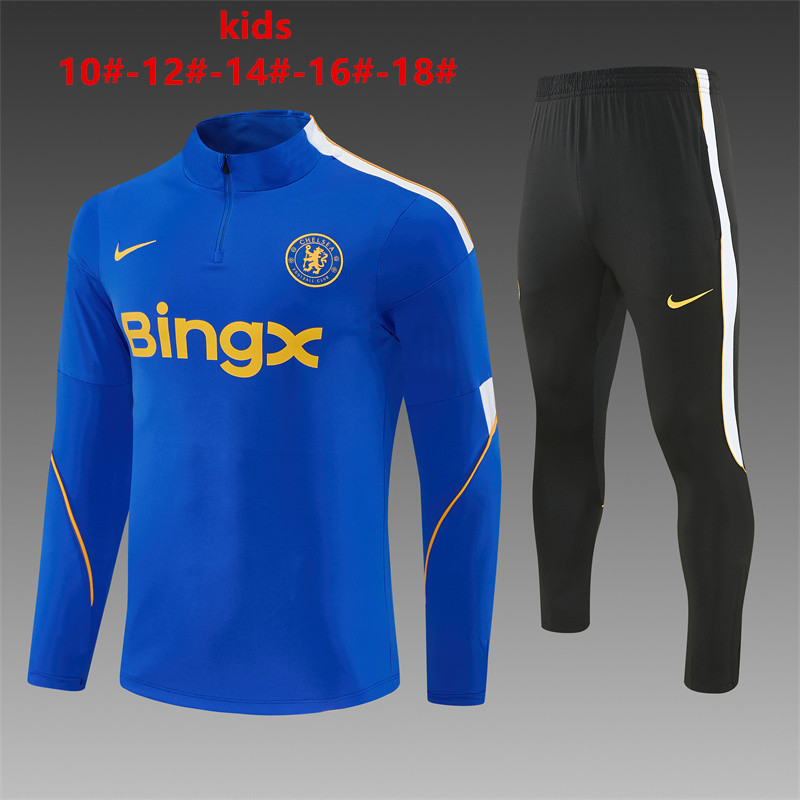 26/27 Chelsea Light Blue Tracksuits