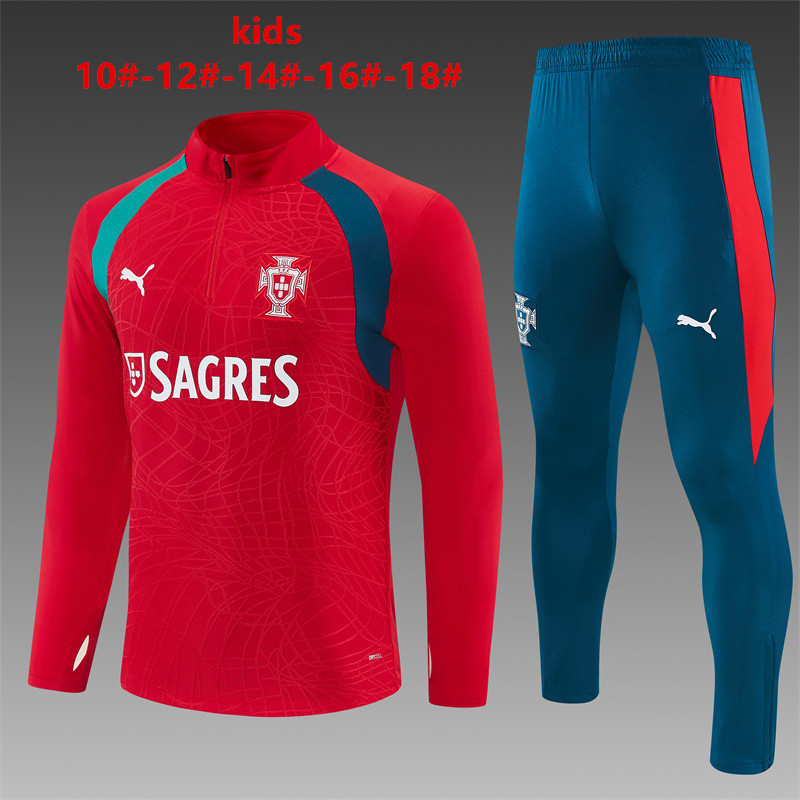 26/27 Portugal Red Tracksuits