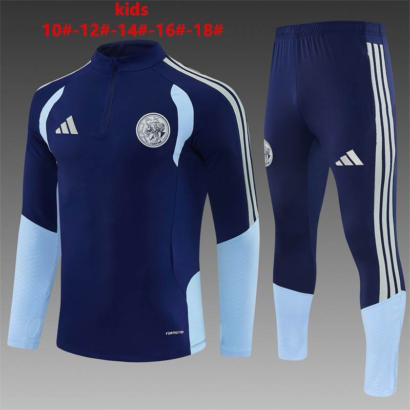 26/27 Ajax Royal Blue Tracksuits