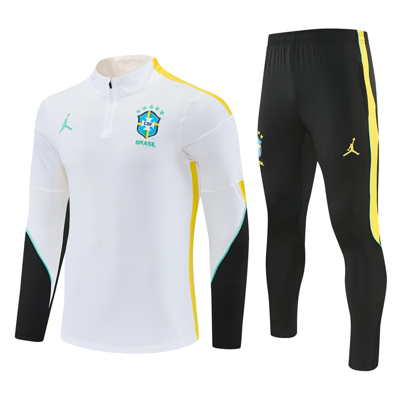26/27 Jordan Brazil White Tracksuits