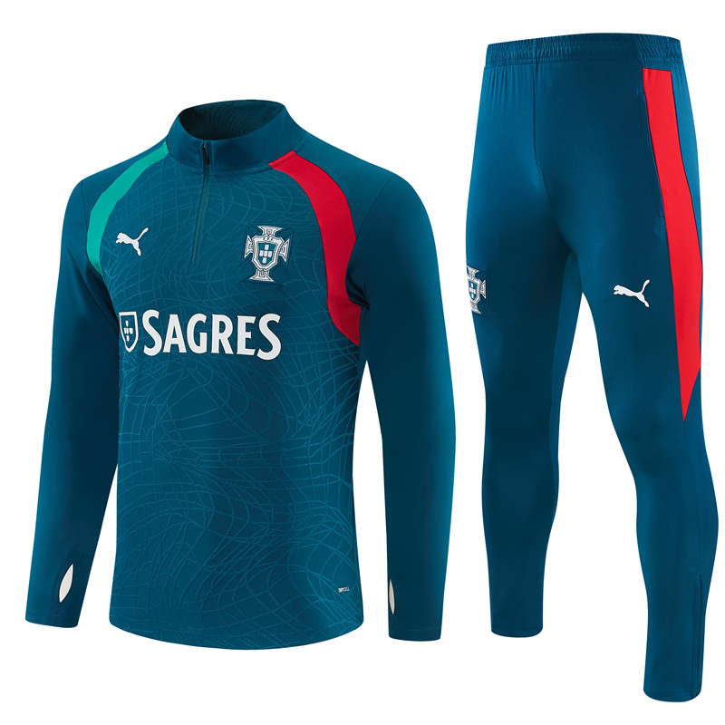 26/27 Portugal Dark Green Tracksuits
