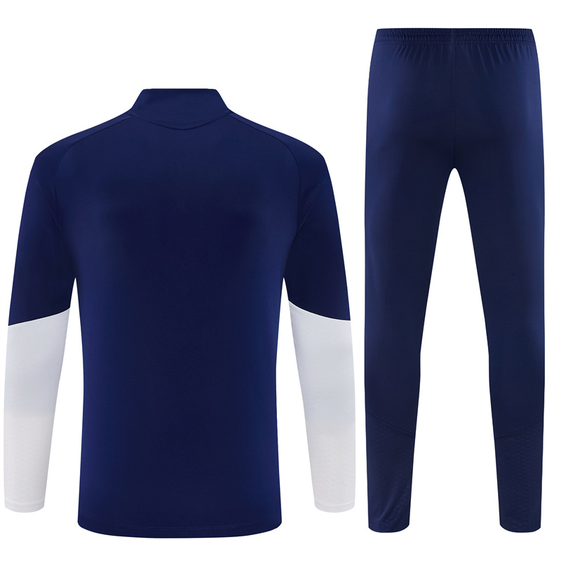 26/27 Real Madrid Royal Blue with Yellow Tracksuits
