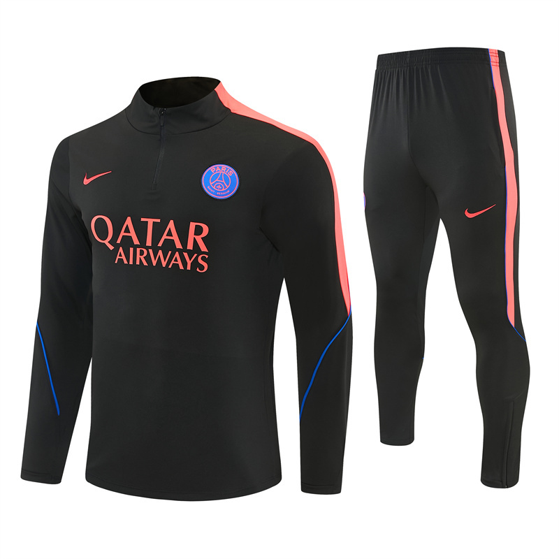 26/27 PSG Black Tracksuits PSG